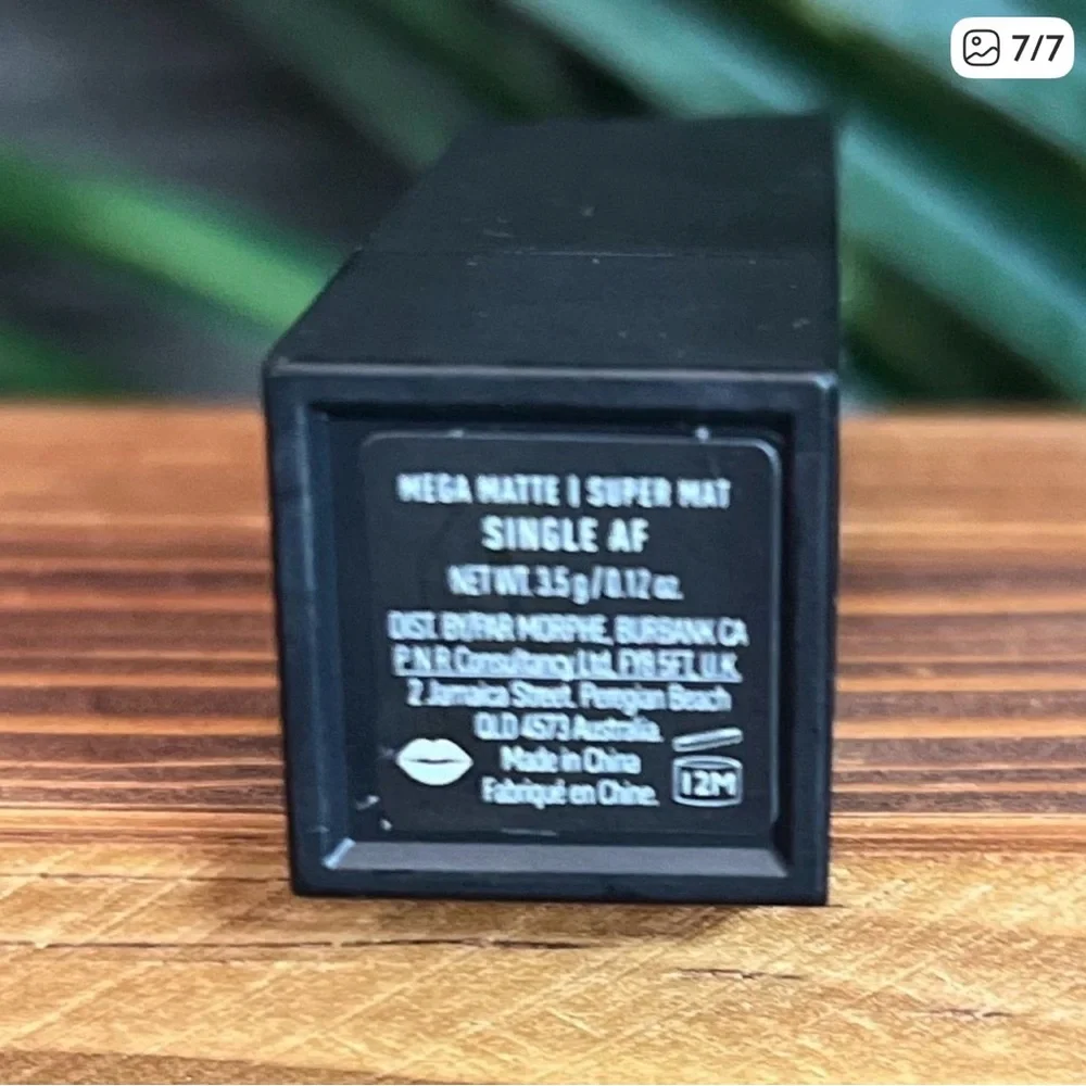 Morphe SINGLE AF  Lipstick -warm rosewood